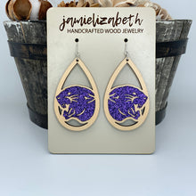 Load image into Gallery viewer, Panther Pride - Earrings or Necklace
