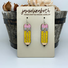 Load image into Gallery viewer, Teacher Pencil Earrings!
